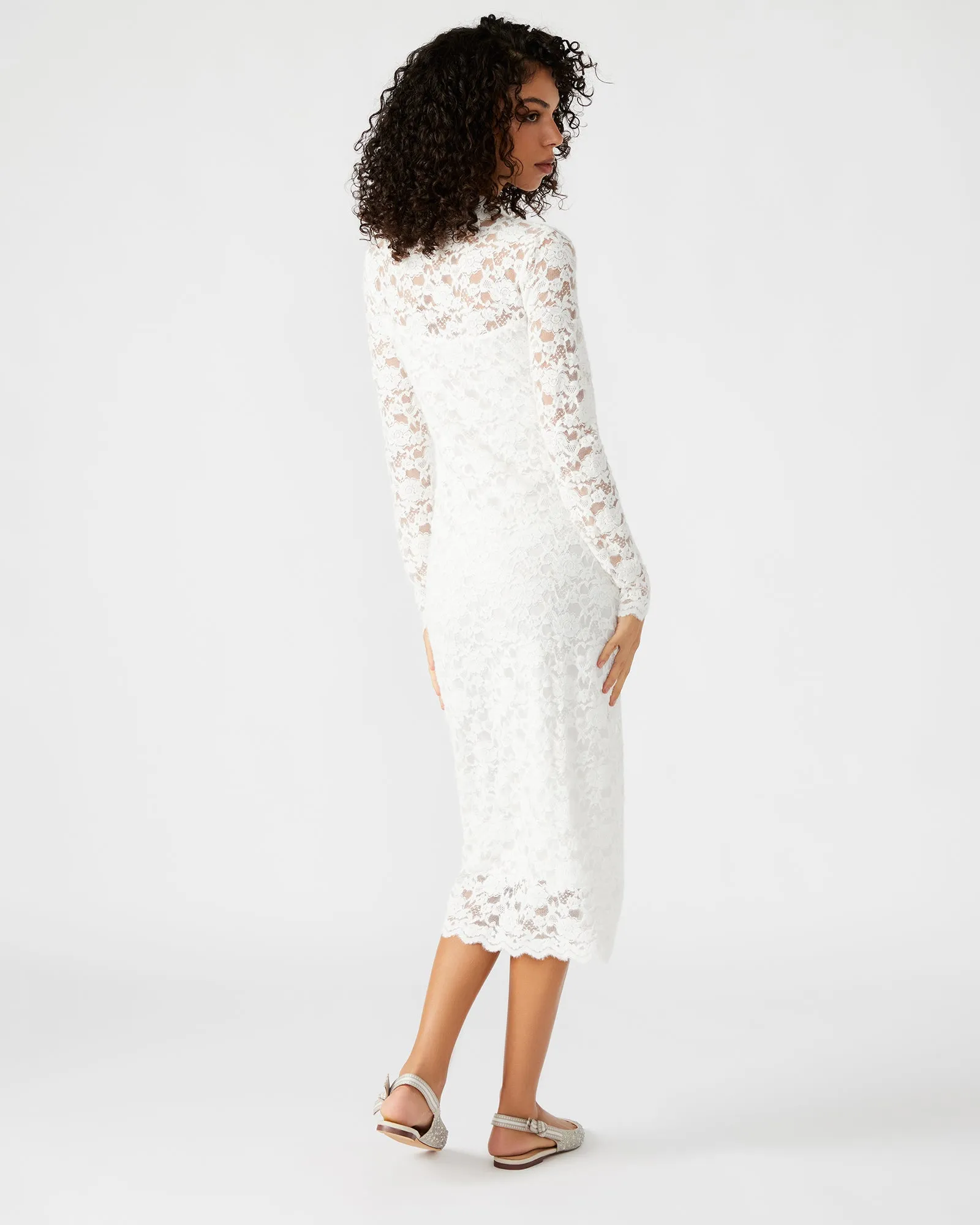 VIVIENNE LACE DRESS IVORY sold by Steve Madden product image thumbnail 5