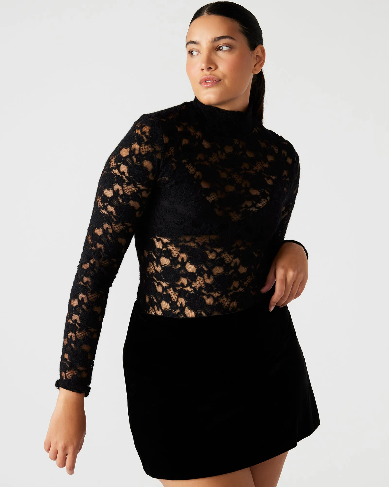 CASSIE BODYSUIT BLACK sold by Steve Madden product image thumbnail 2