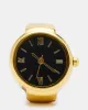 WATCH RING BLACK/GOLD sold by Steve Madden
