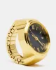 WATCH RING BLACK/GOLD sold by Steve Madden
