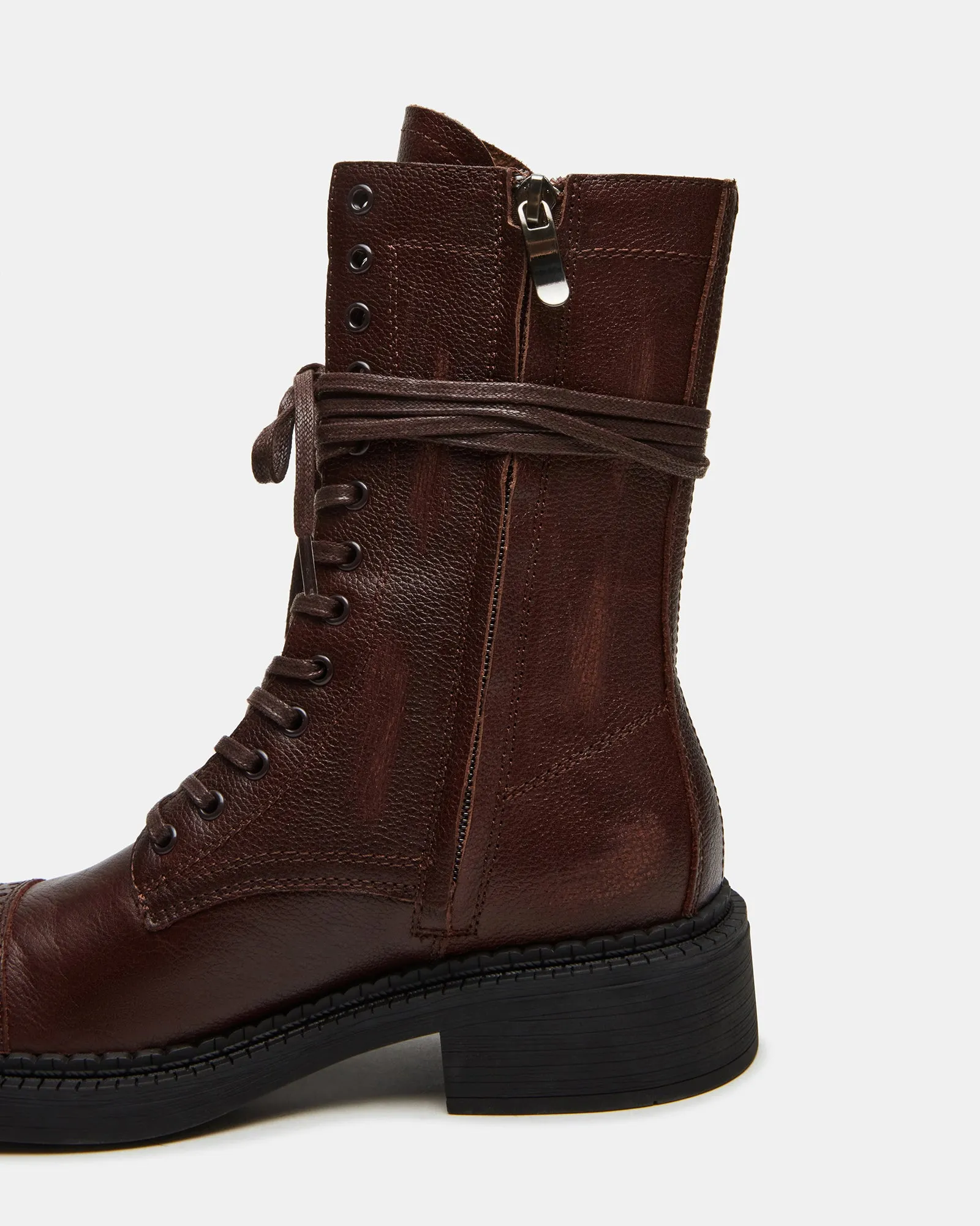 CRIMSON BROWN LEATHER sold by Steve Madden product image thumbnail 3