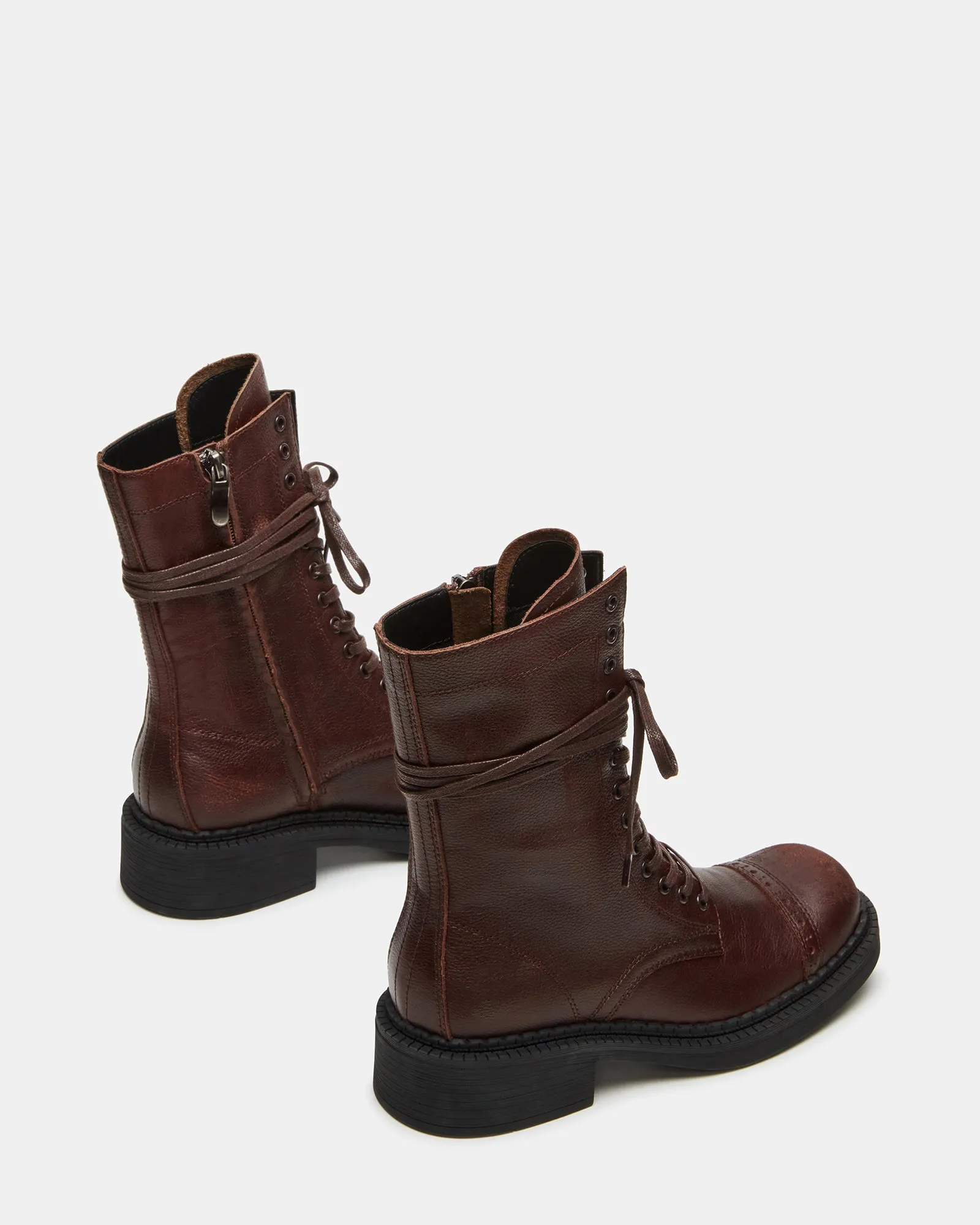 CRIMSON BROWN LEATHER sold by Steve Madden product image thumbnail 5