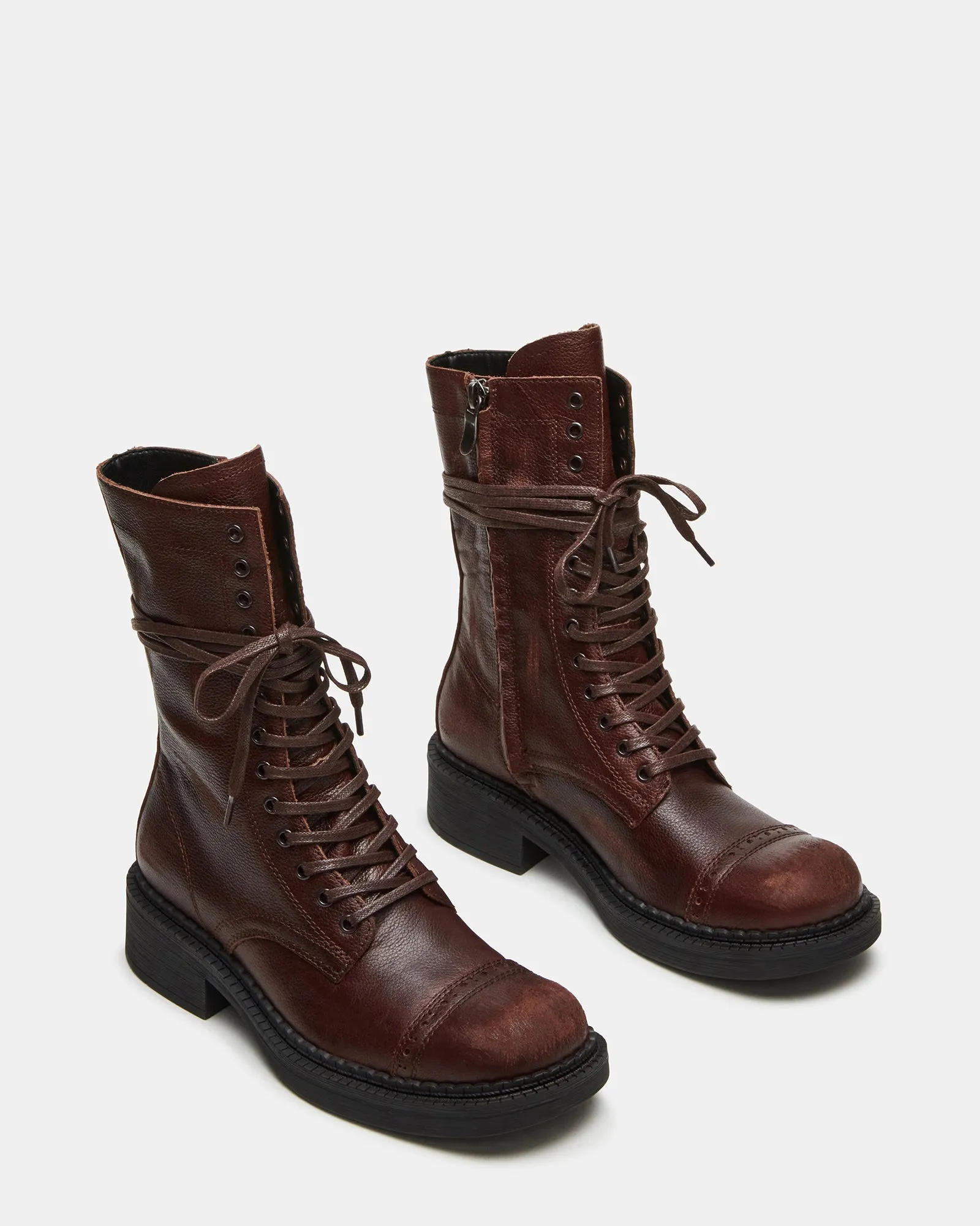 CRIMSON BROWN LEATHER sold by Steve Madden product image thumbnail 2
