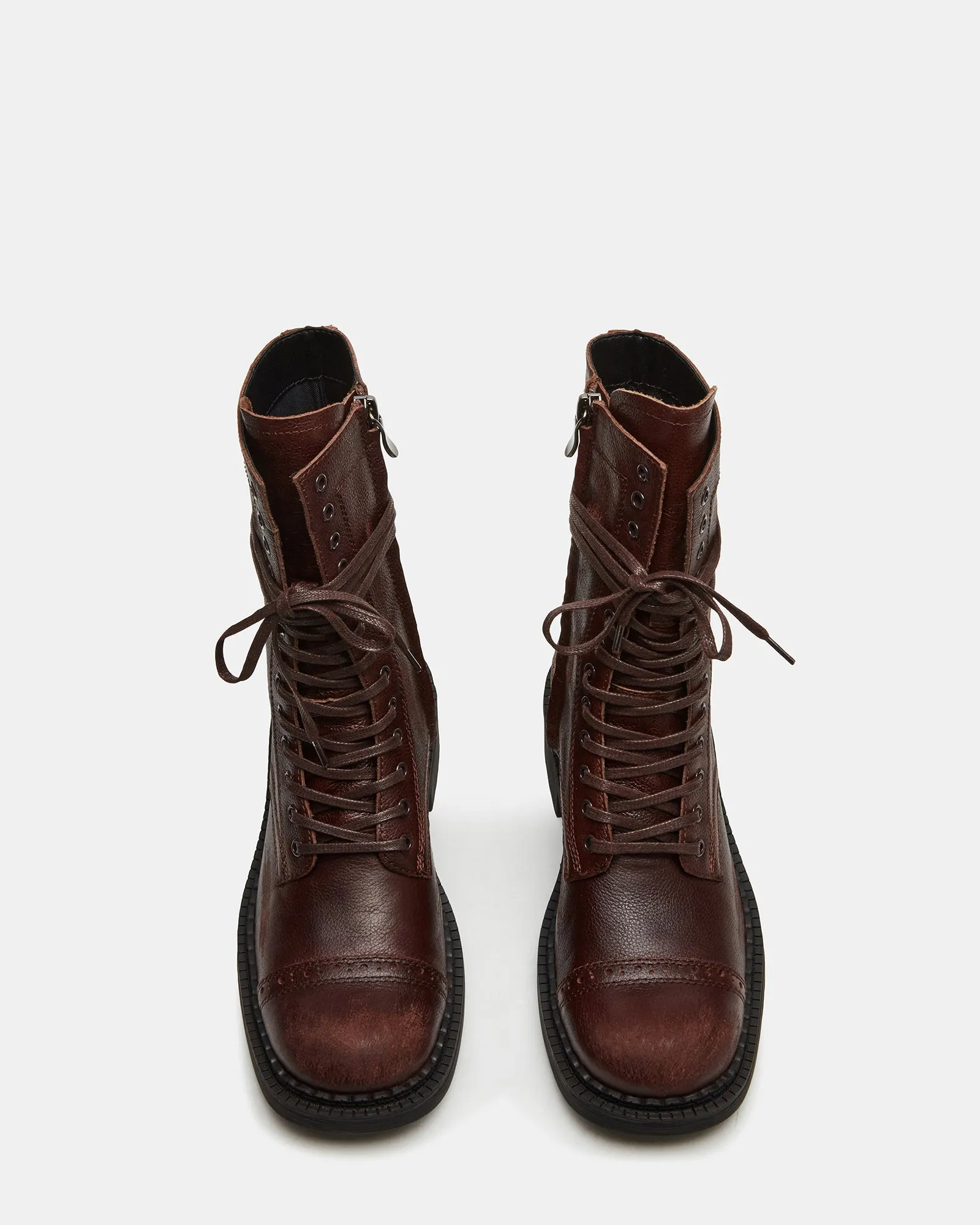 CRIMSON BROWN LEATHER sold by Steve Madden product image thumbnail 4