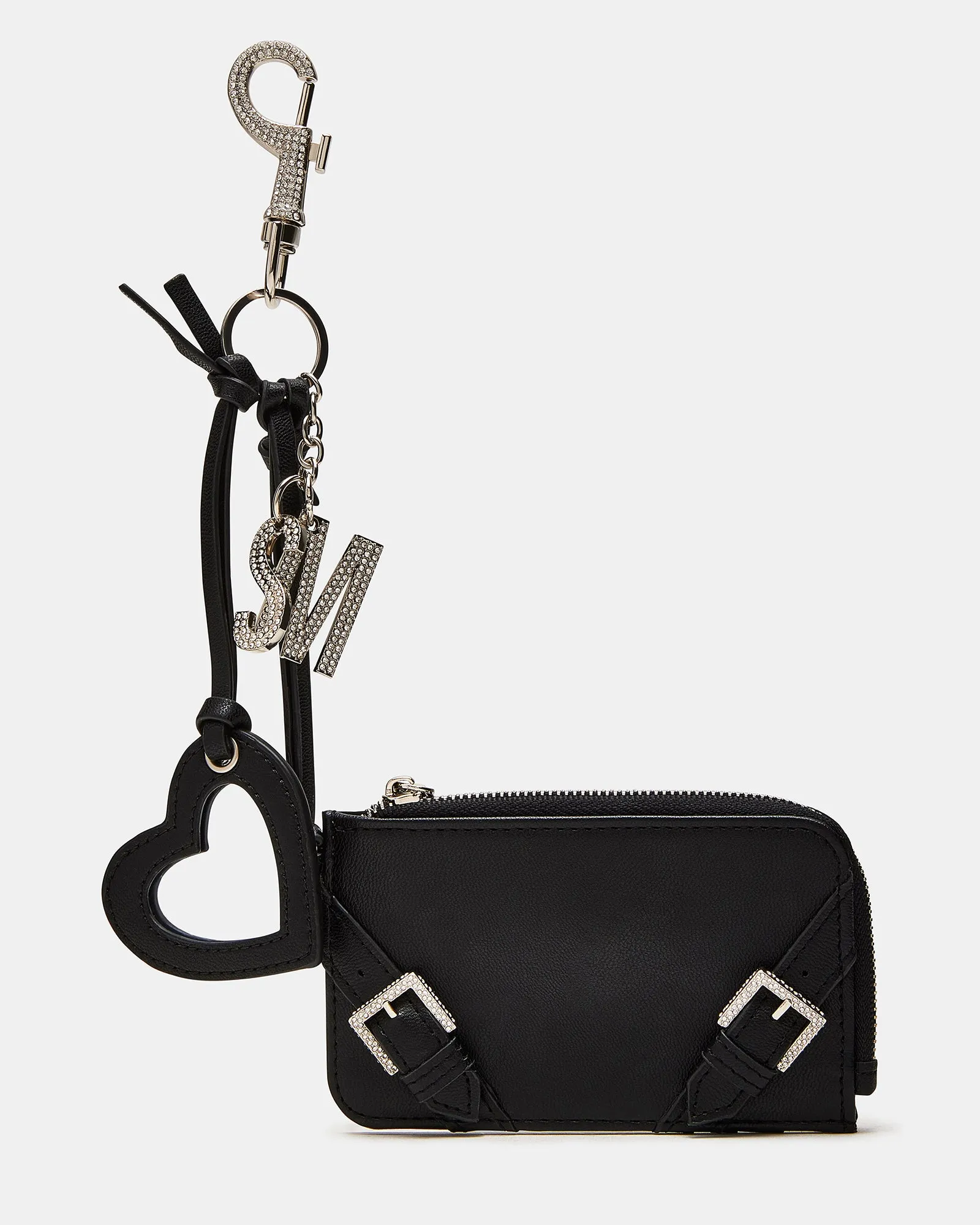 AMORE BAG CHARM BLACK sold by Steve Madden