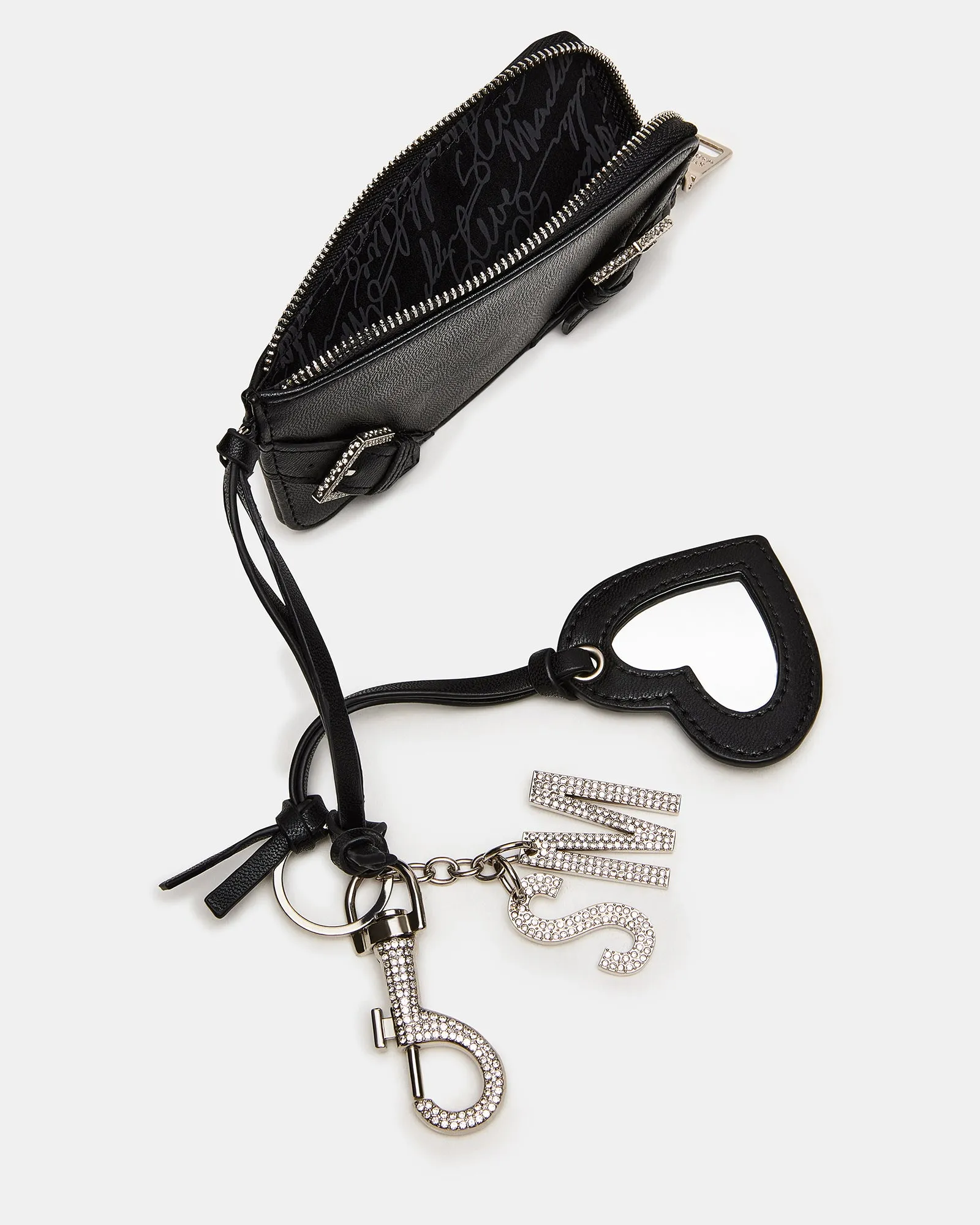AMORE BAG CHARM BLACK sold by Steve Madden product image thumbnail 4