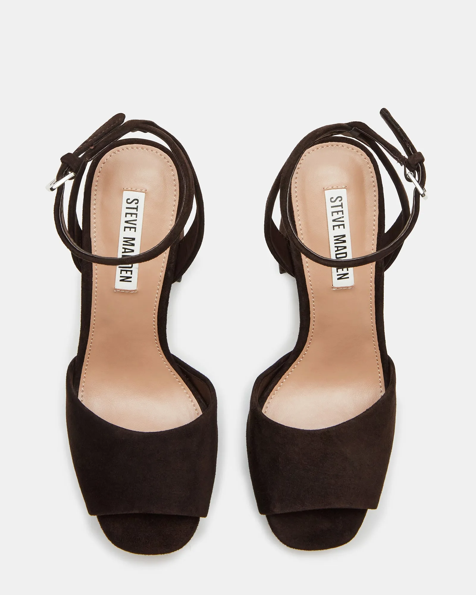 LOURDES CHOCOLATE BROWN SUEDE sold by Steve Madden product image thumbnail 5