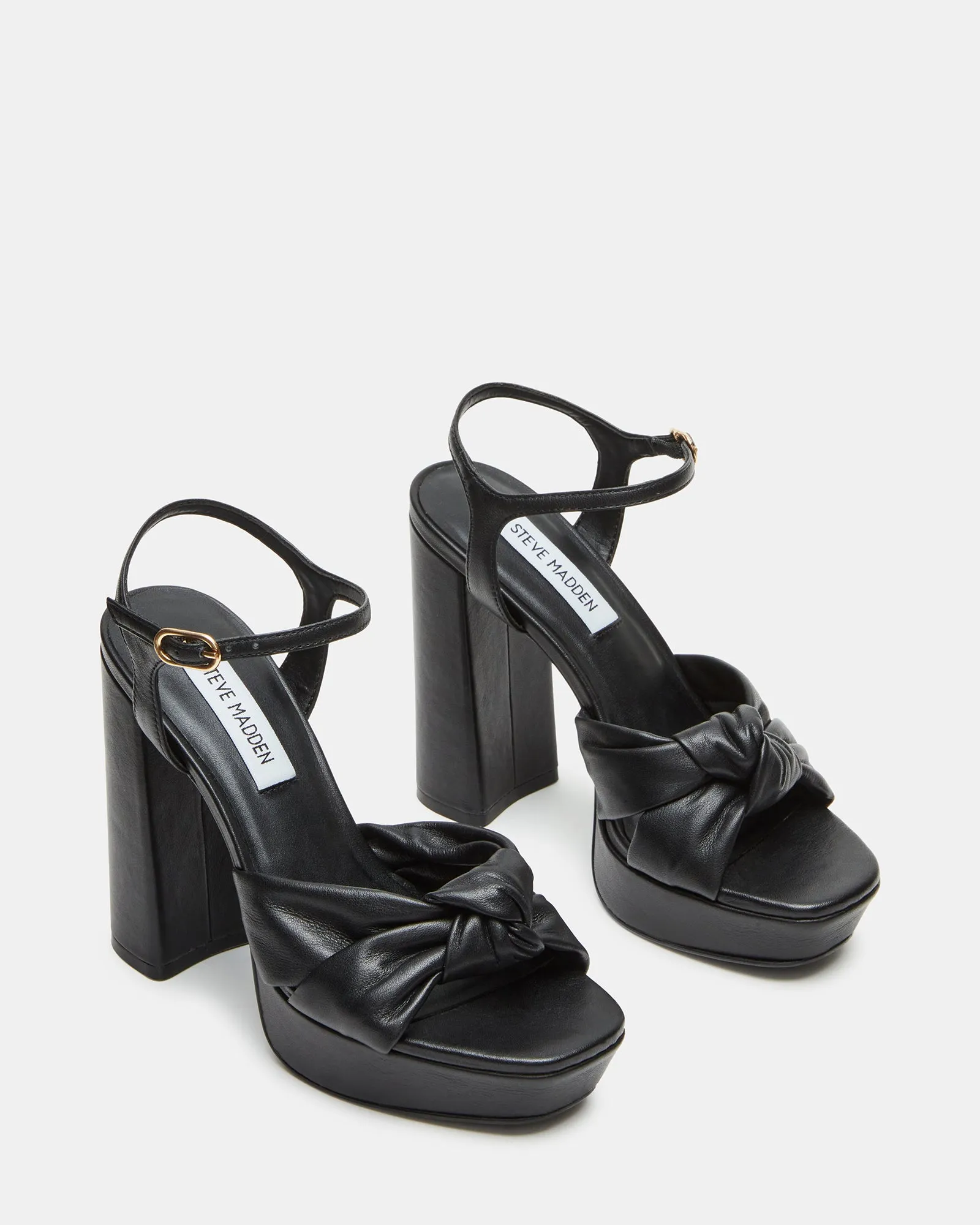 JOYRIDE BLACK LEATHER sold by Steve Madden product image thumbnail 2