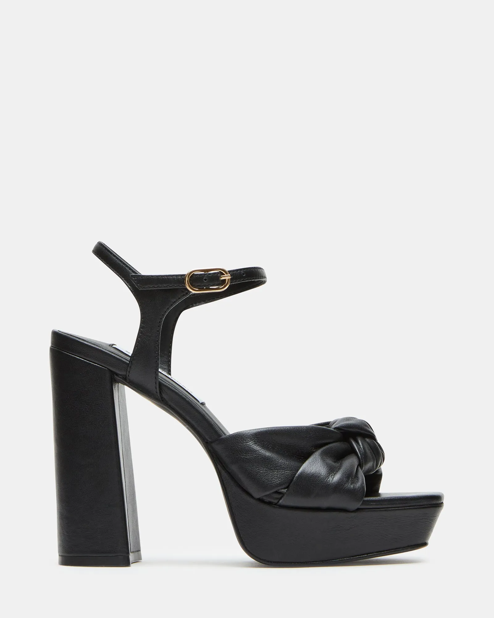 JOYRIDE BLACK LEATHER sold by Steve Madden