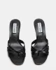 CARY BLACK LEATHER sold by Steve Madden