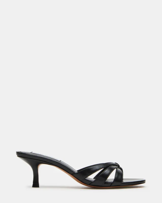 CARY BLACK LEATHER sold by Steve Madden