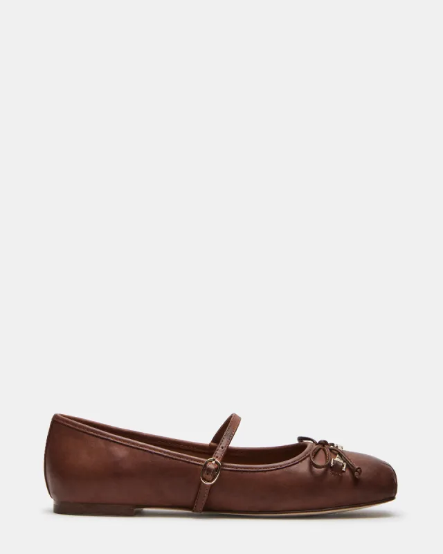 BRIO COGNAC LEATHER sold by Steve Madden