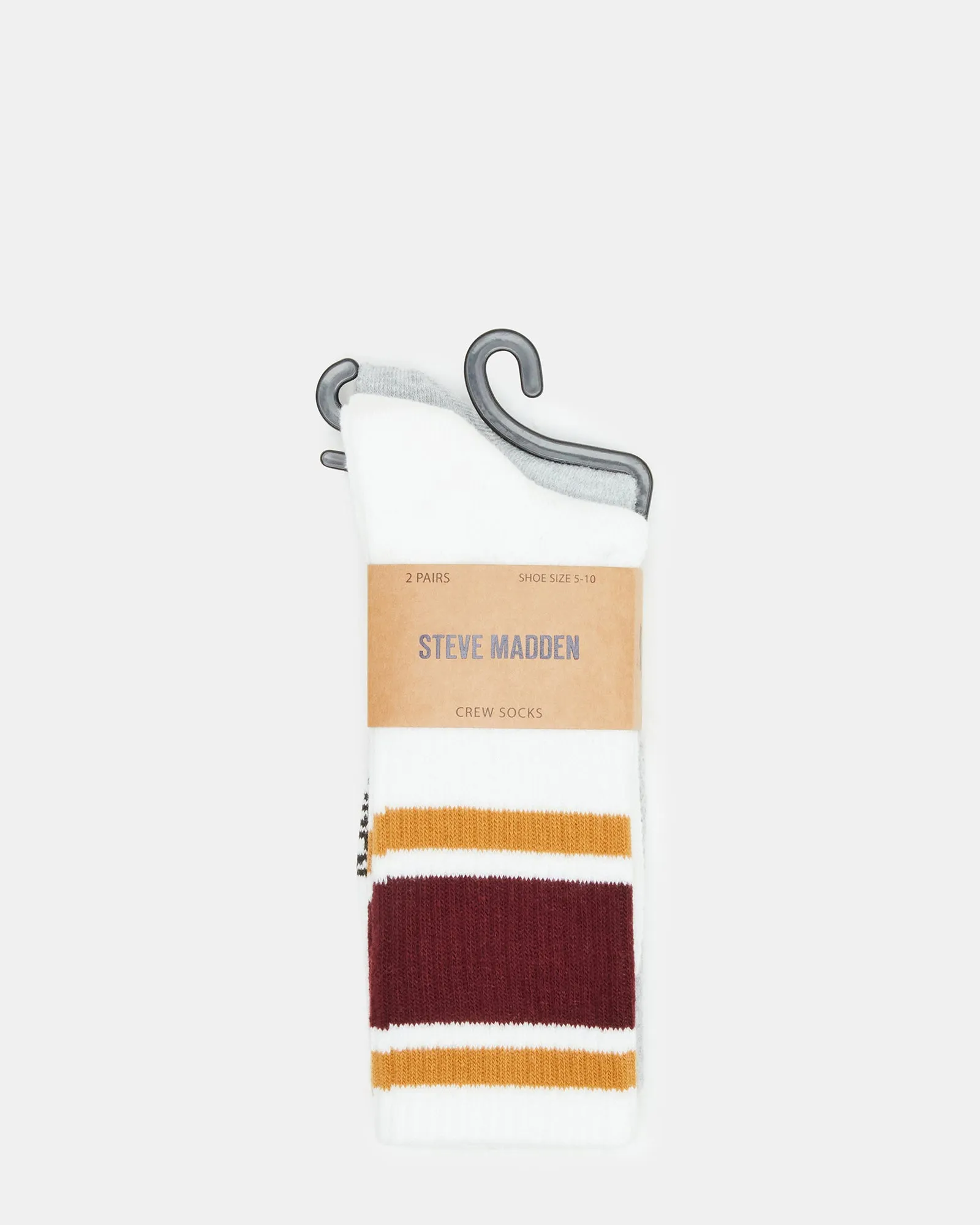 VARSITY CREW SOCKS BONE MULTI sold by Steve Madden product image thumbnail 3