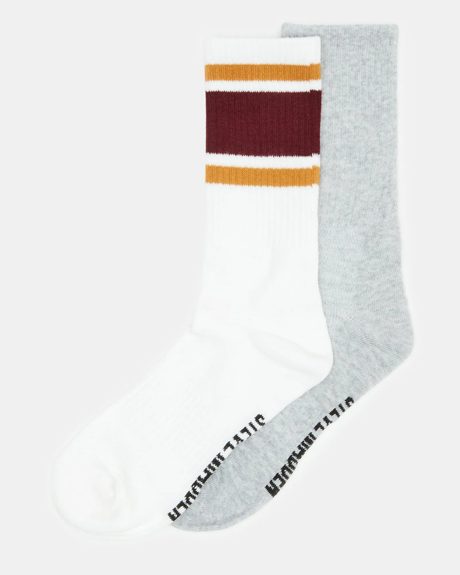 VARSITY CREW SOCKS BONE MULTI sold by Steve Madden