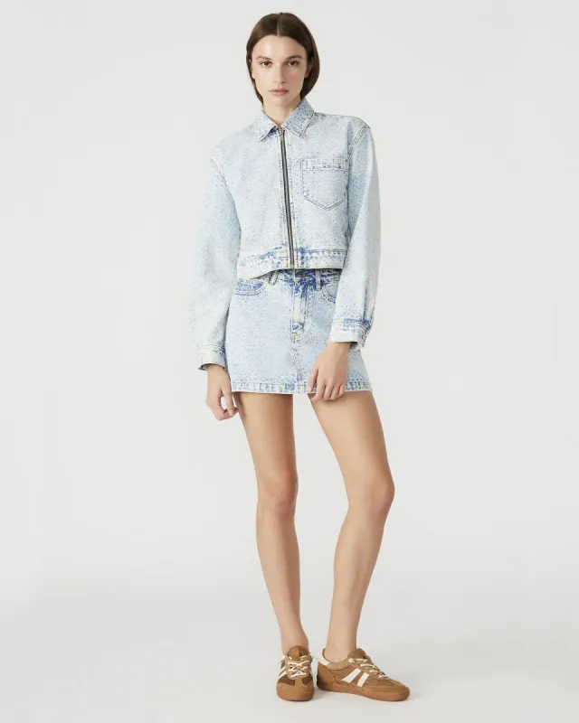GLACIA DENIM JACKET sold by Steve Madden