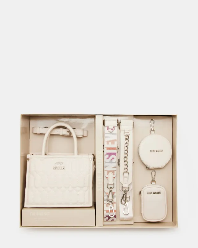 NIKO GIFT SET CREAM FABRIC made by Steve Madden