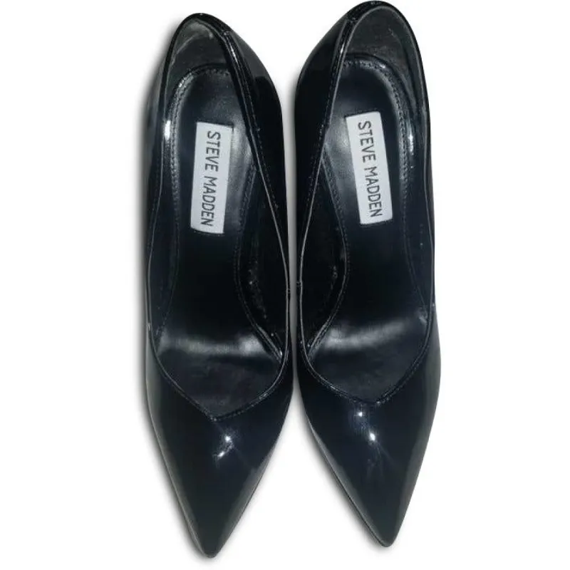 BLACK PLATFORM POINTED TOE HEEL - SM REBOOTED sold by Steve Madden