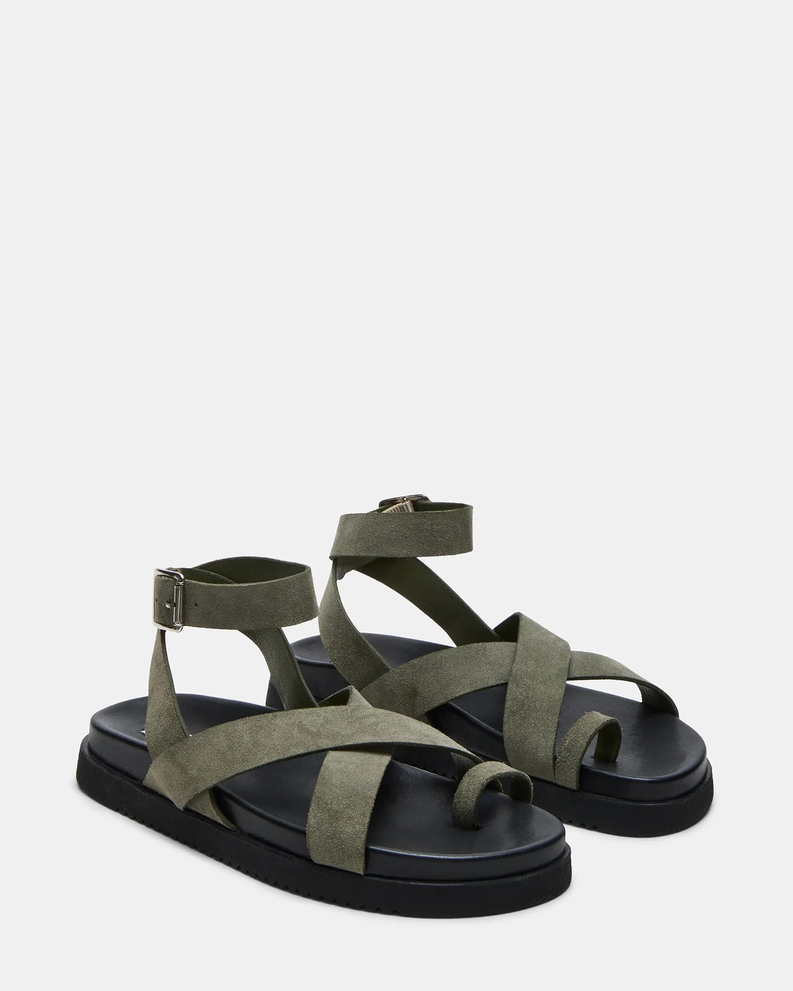 MIRA OLIVE SUEDE sold by Steve Madden product image thumbnail 2