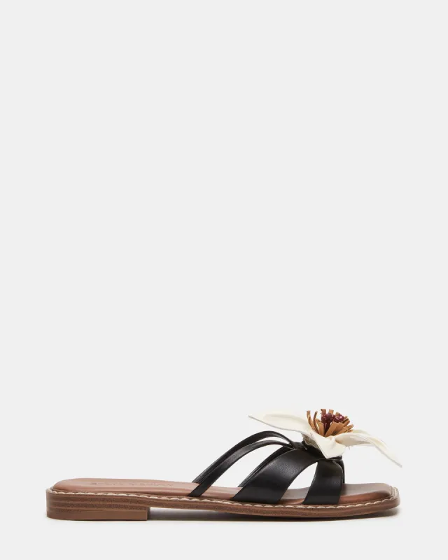 SARASOTA BLACK LEATHER sold by Steve Madden