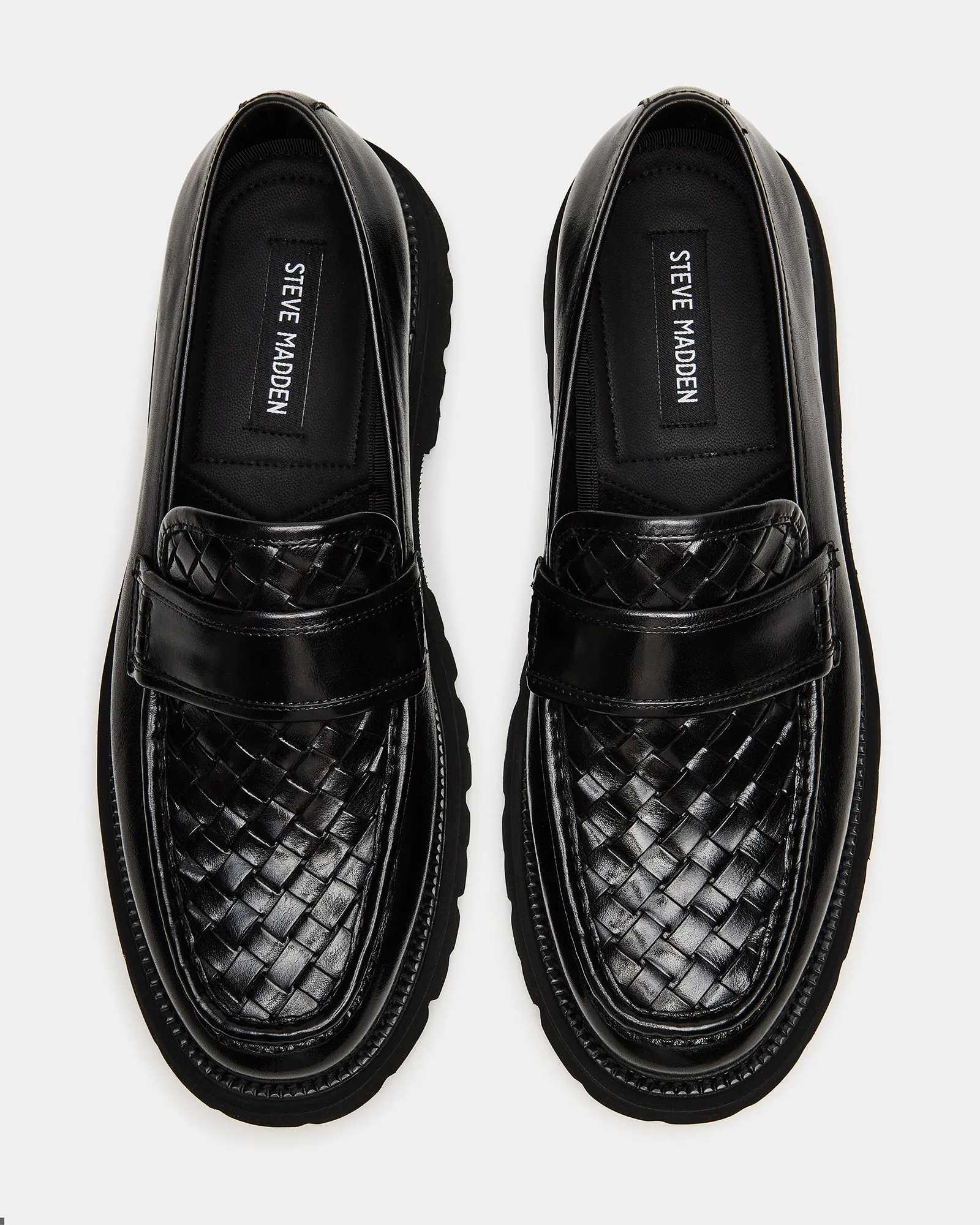 STRAND BLACK LEATHER sold by Steve Madden product image thumbnail 4