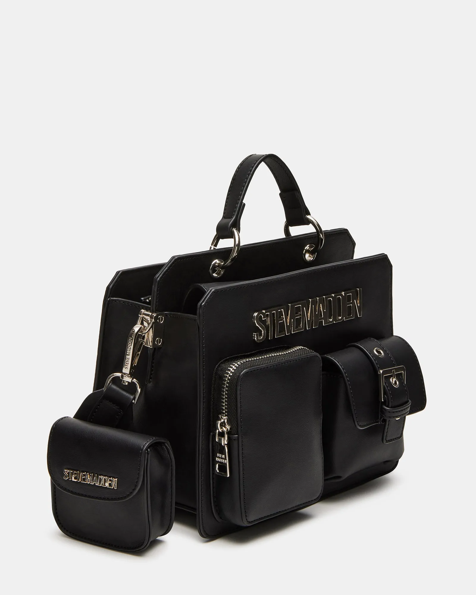 EVELYN CARGO BAG BLACK sold by Steve Madden product image thumbnail 4