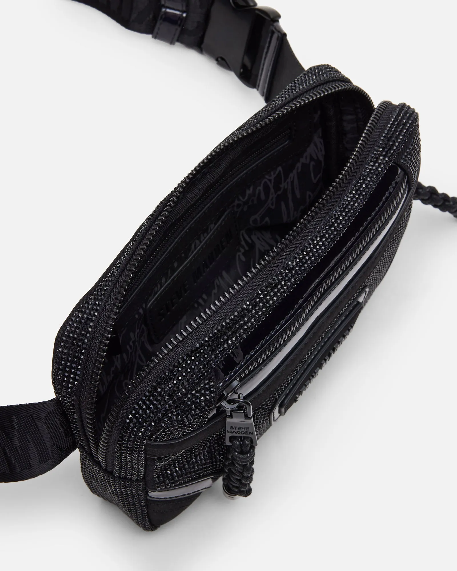 MADRID BAG BLACK RHINESTONES sold by Steve Madden product image thumbnail 4