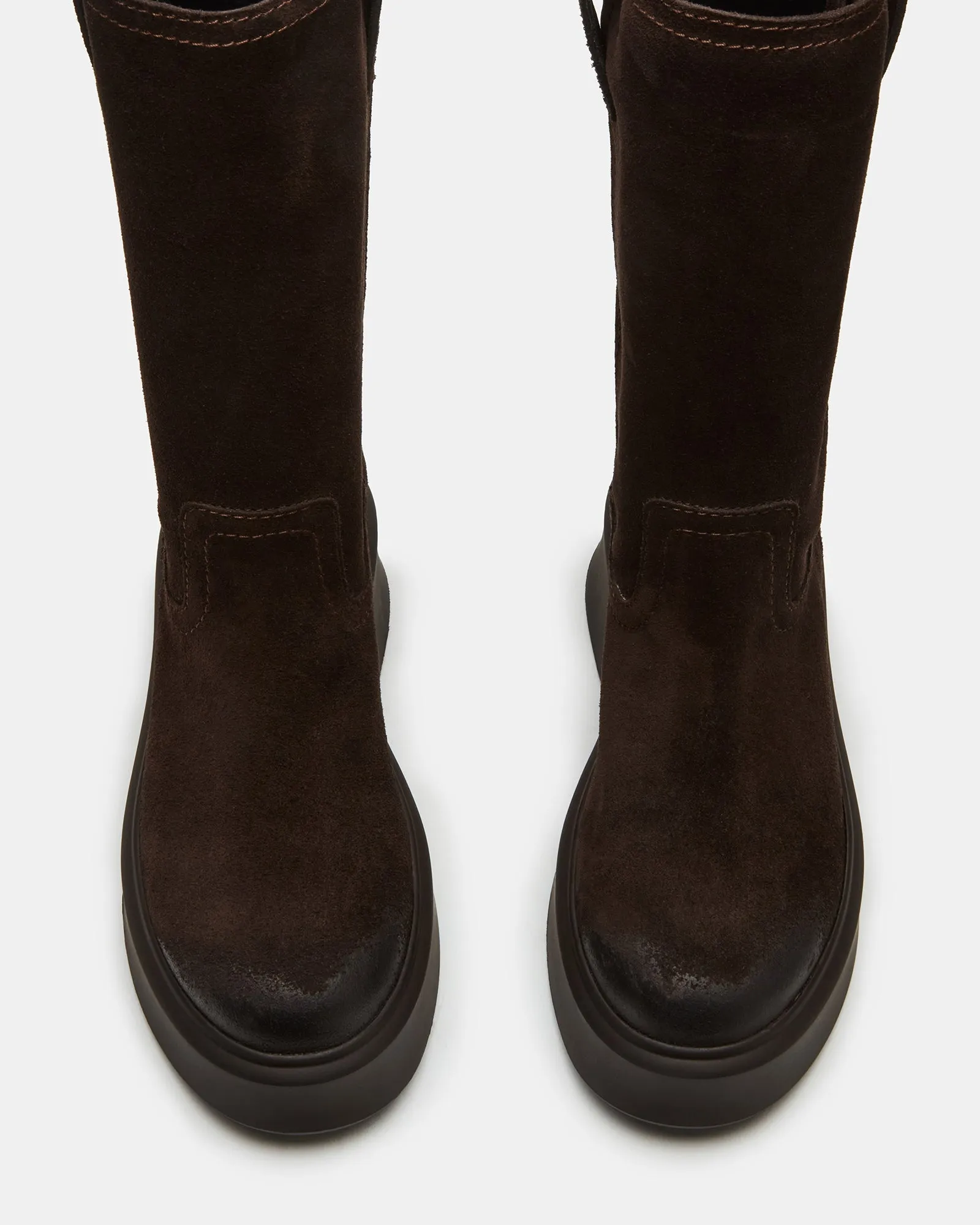 JOSELYN CHOCOLATE BROWN SUEDE sold by Steve Madden product image thumbnail 4