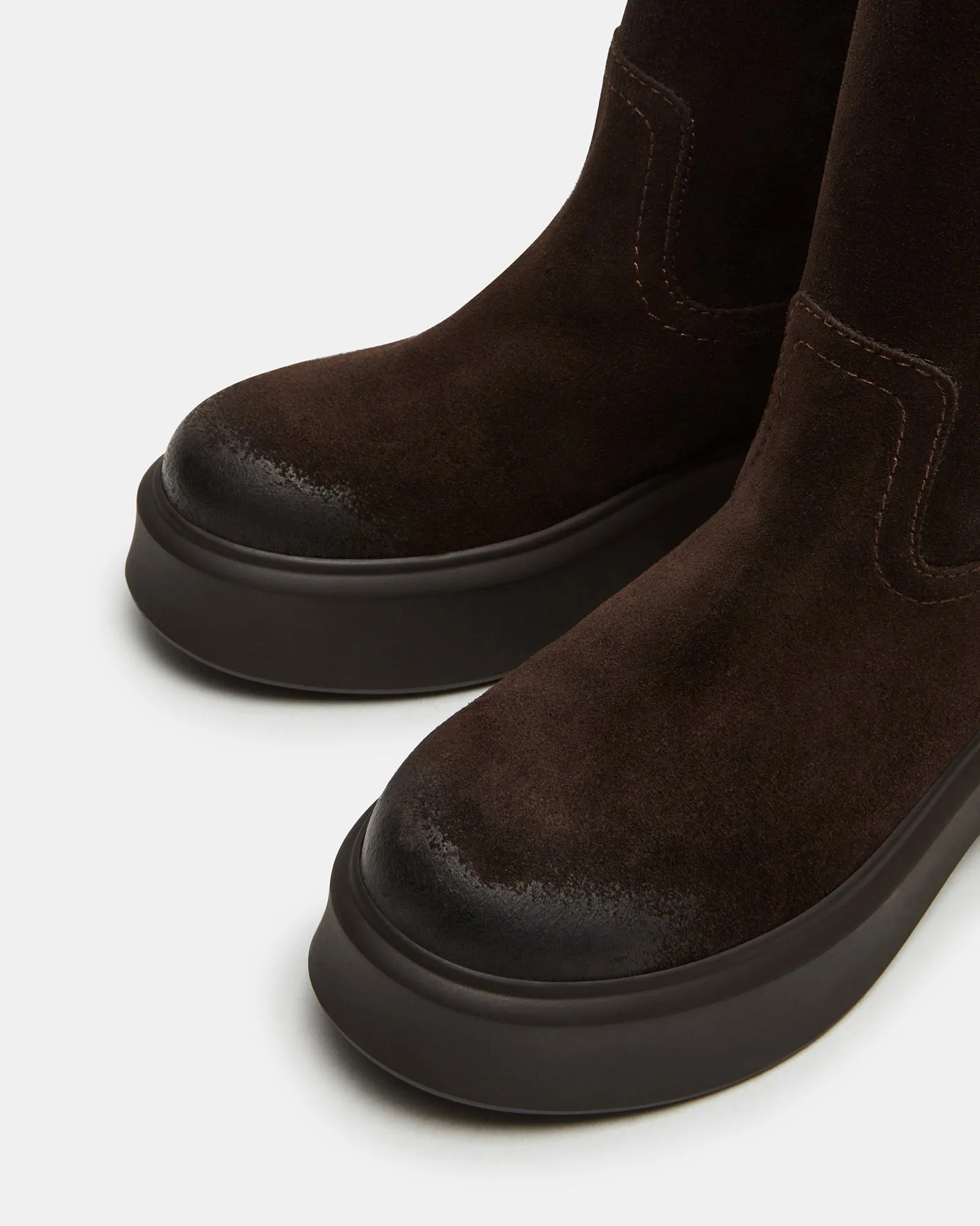 JOSELYN CHOCOLATE BROWN SUEDE sold by Steve Madden product image thumbnail 3