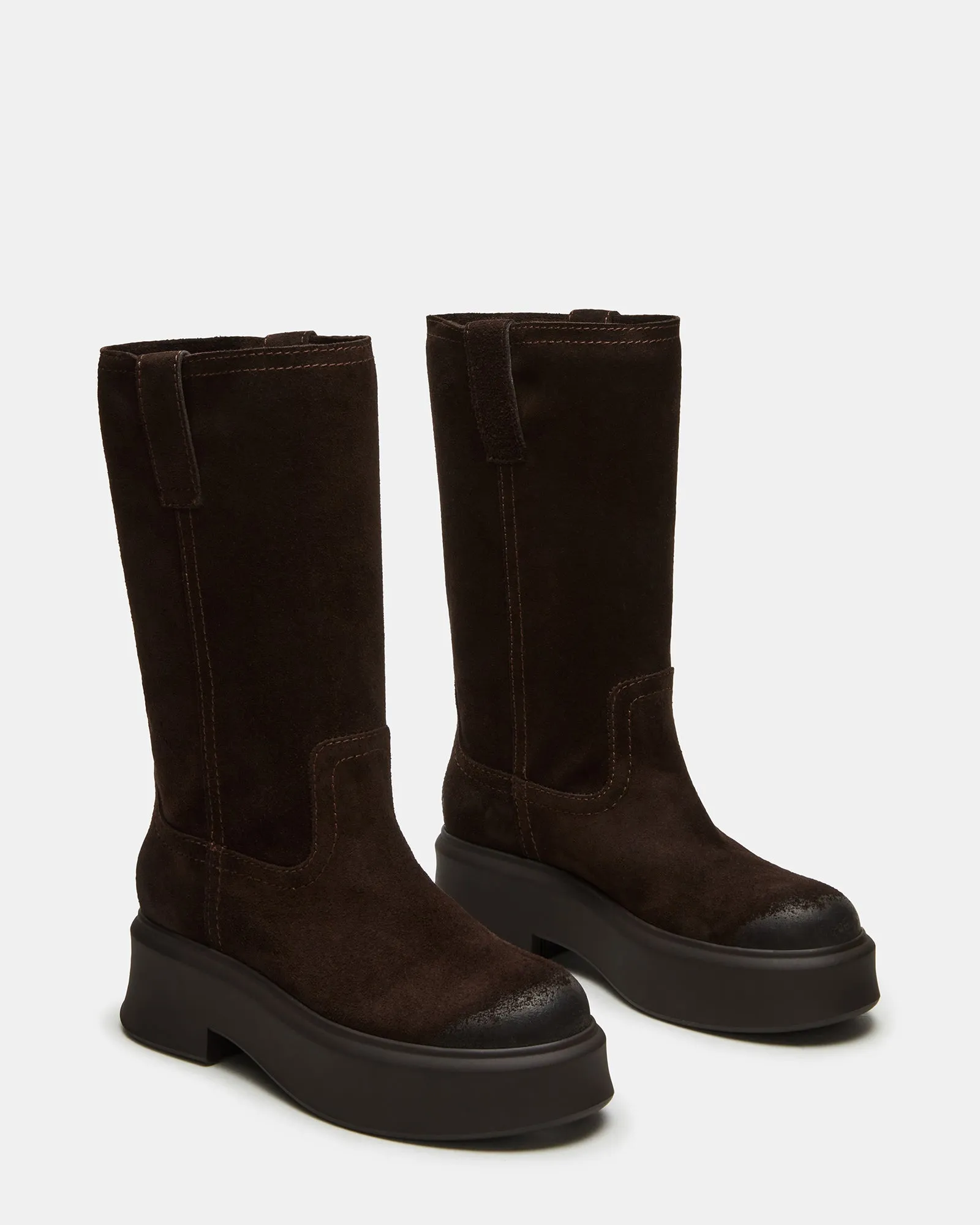 JOSELYN CHOCOLATE BROWN SUEDE sold by Steve Madden product image thumbnail 2