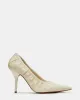 CRINKLE BONE LEATHER sold by Steve Madden