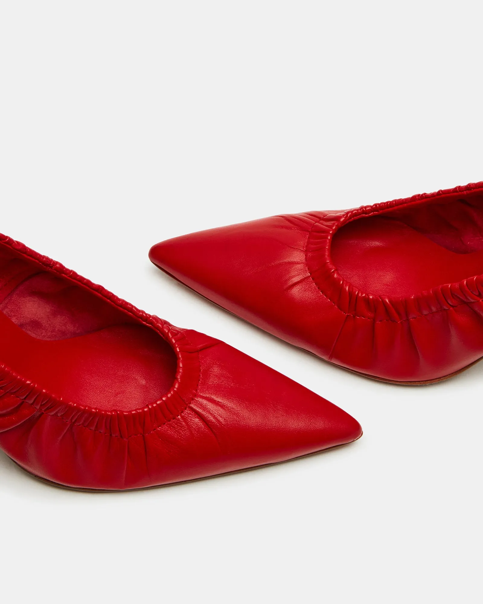 CRINKLE RED LEATHER sold by Steve Madden product image thumbnail 3