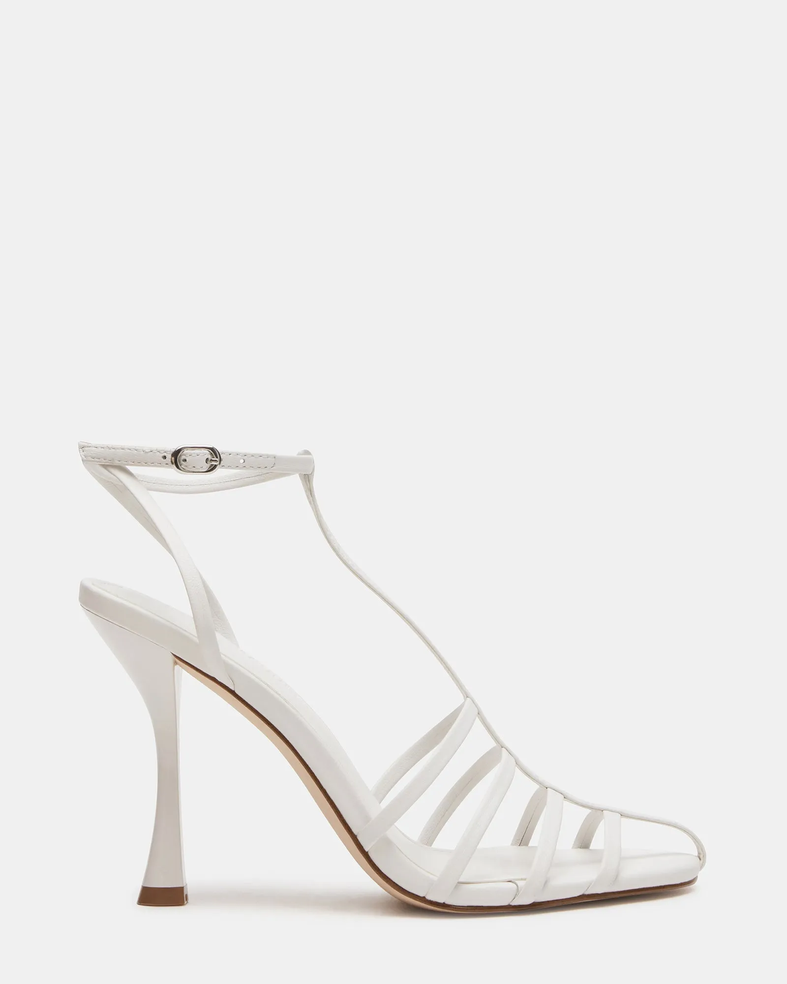 TILDAH WHITE LEATHER sold by Steve Madden