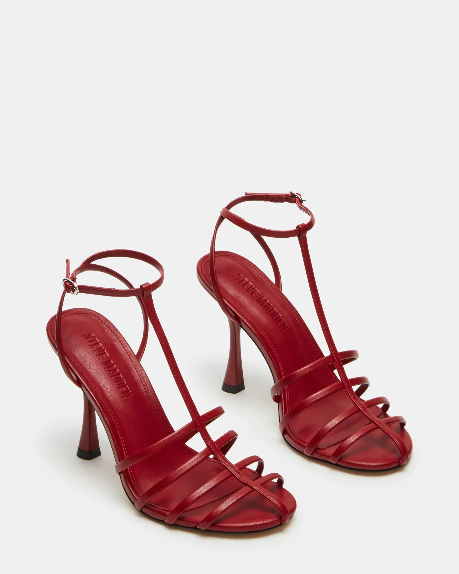 TILDAH RED LEATHER sold by Steve Madden product image thumbnail 2