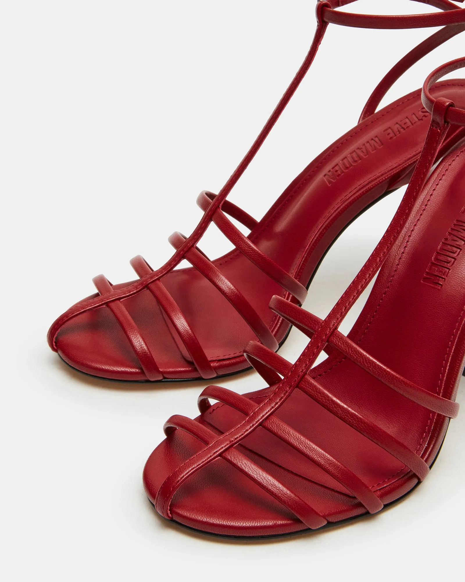 TILDAH RED LEATHER sold by Steve Madden product image thumbnail 3
