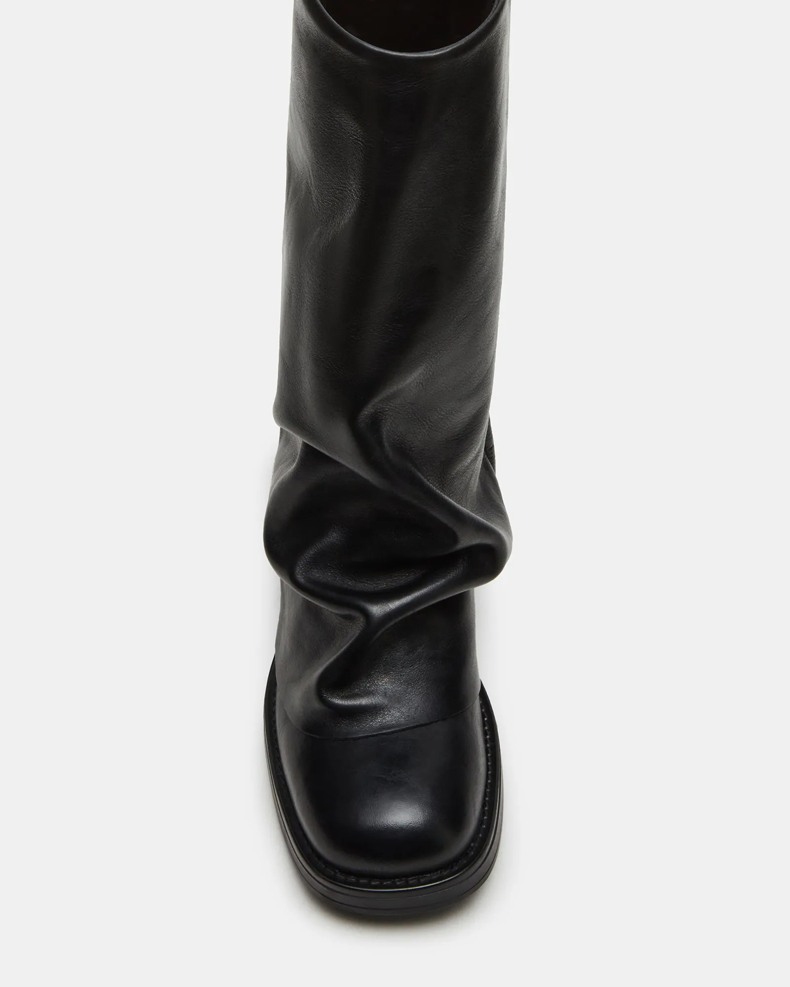 BENTON BLACK LEATHER sold by Steve Madden product image thumbnail 4