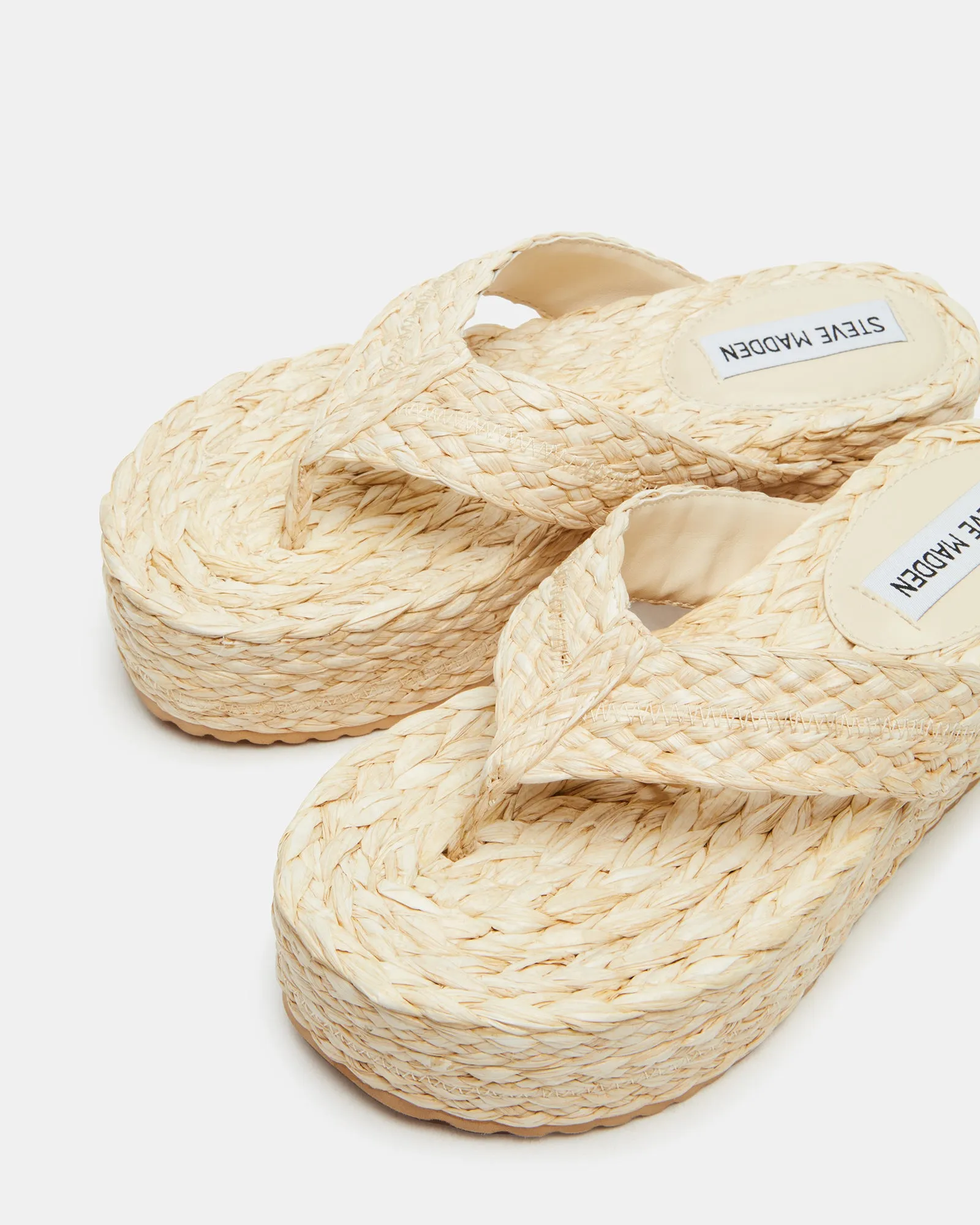 ESCAPE NATURAL RAFFIA sold by Steve Madden product image thumbnail 3