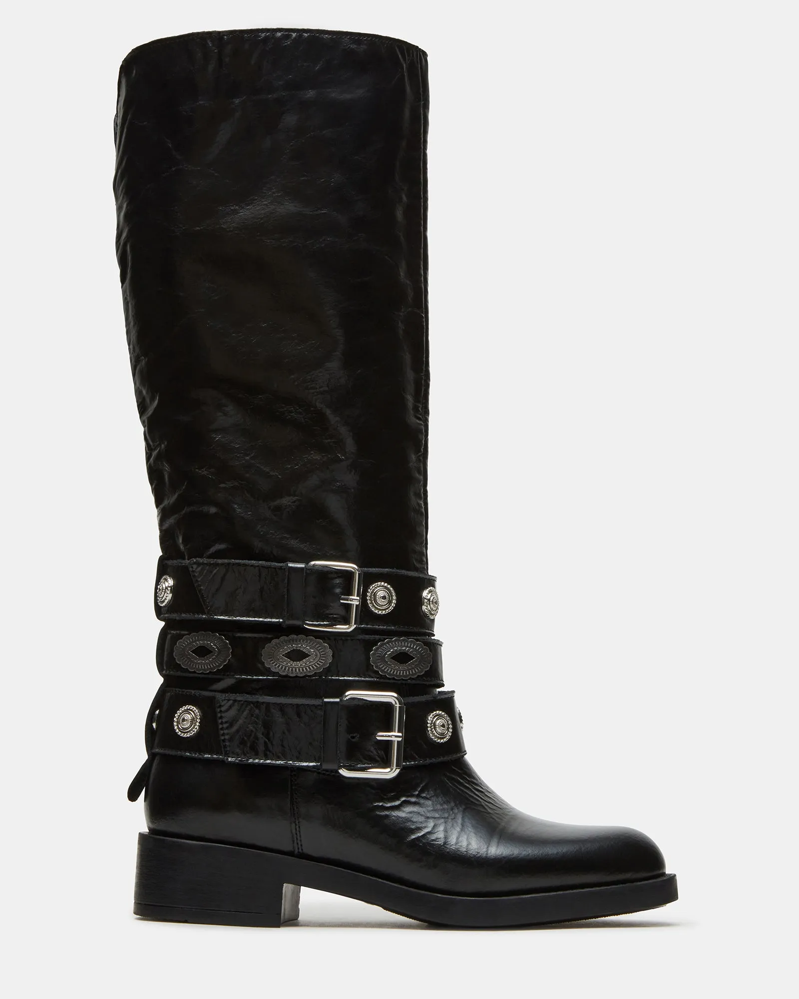 COLT BLACK LEATHER sold by Steve Madden