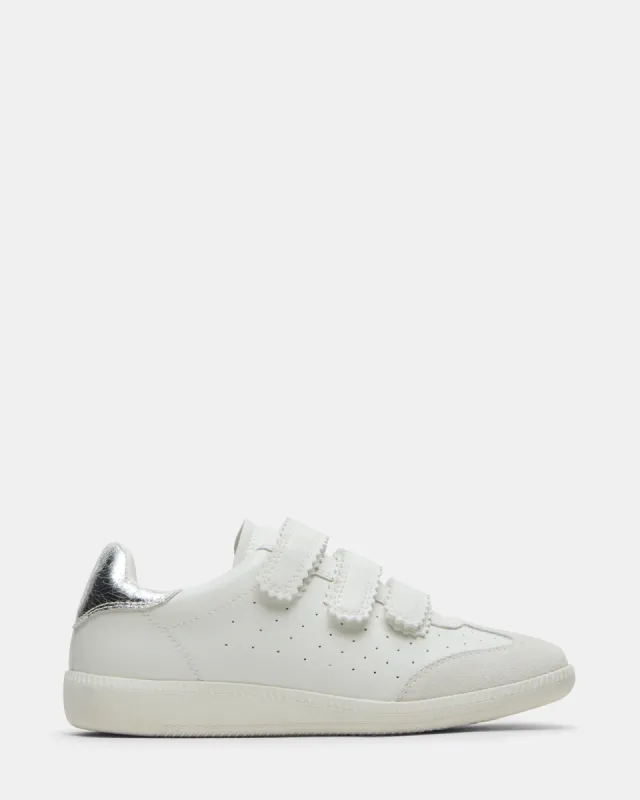 MOMENTUM WHITE/SILVER sold by Steve Madden