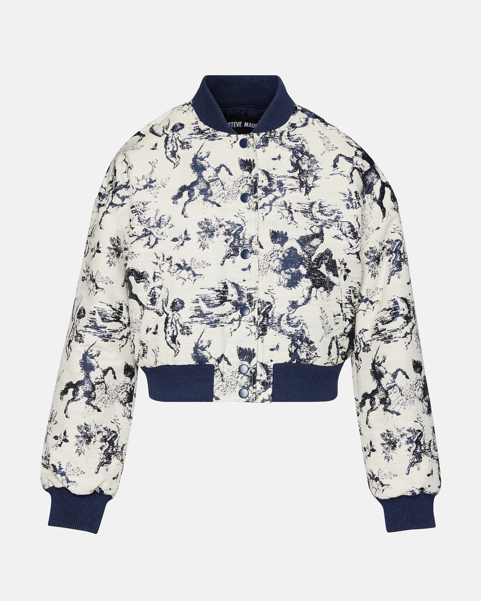 AUSTEN JACKET BLUE MULTI sold by Steve Madden product image thumbnail 4