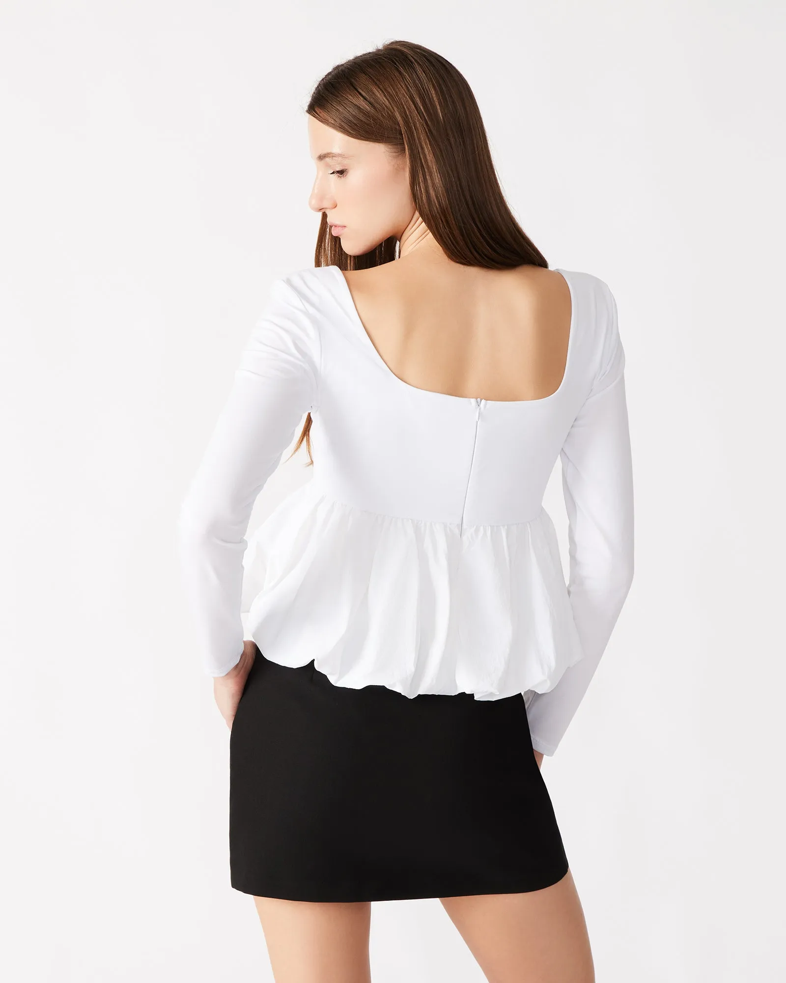 AVIELLE TOP WHITE sold by Steve Madden product image thumbnail 3