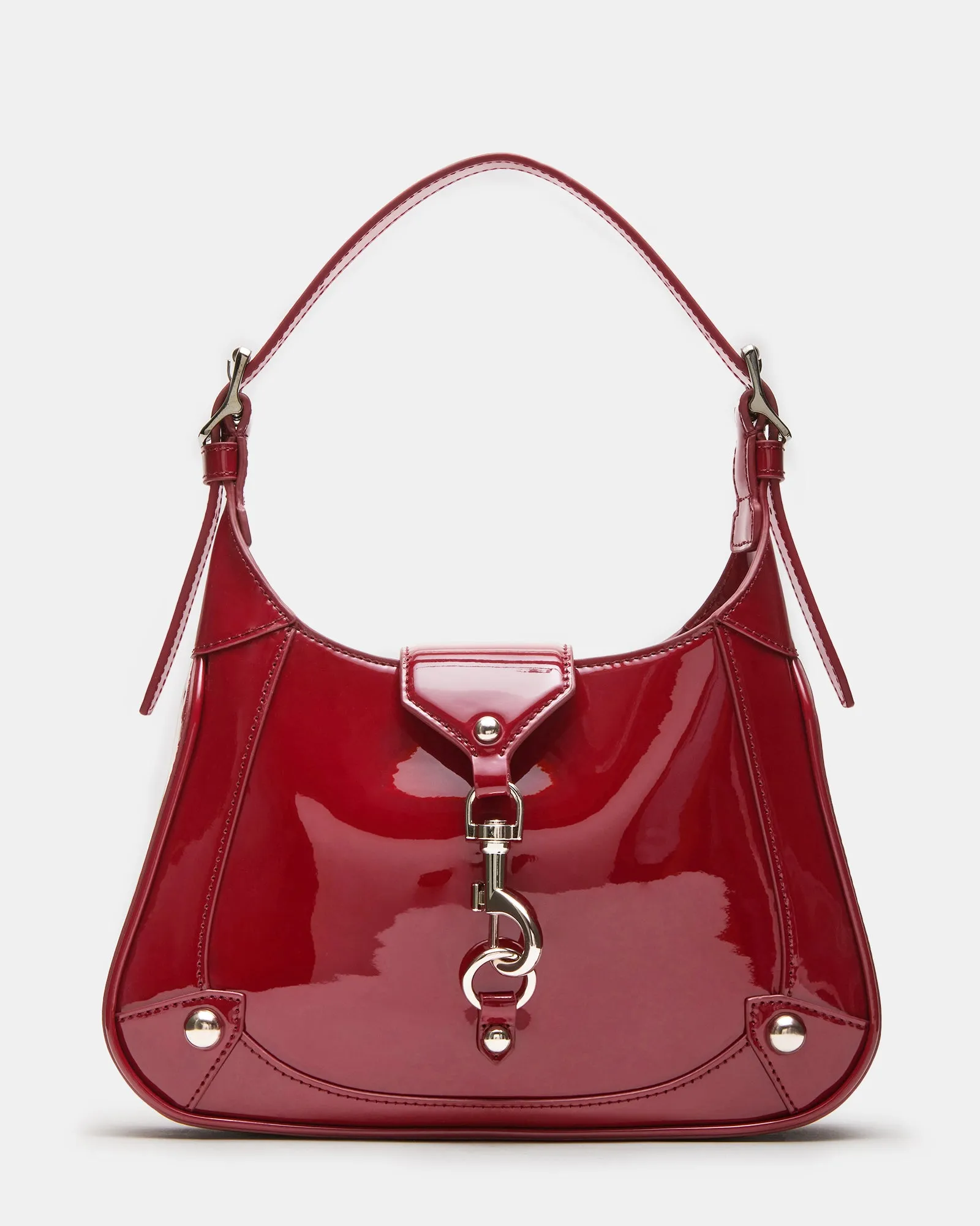 DEAGAN HEEL AND TULLY BAG WINE PATENT BUNDLE sold by Steve Madden product image thumbnail 4