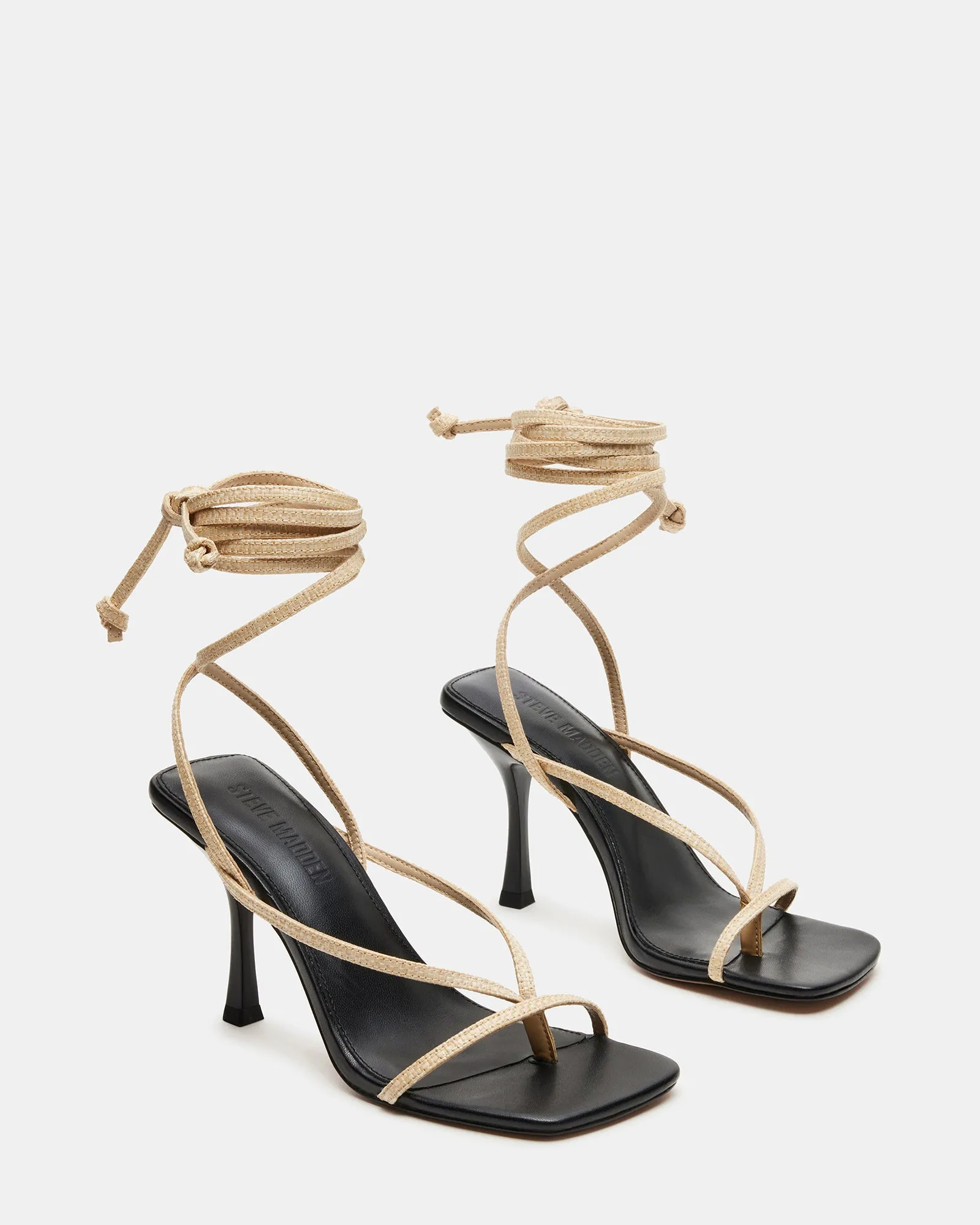 ATHEA HEEL AND MISHELL RAFFIA BAG BUNDLE sold by Steve Madden product image thumbnail 2