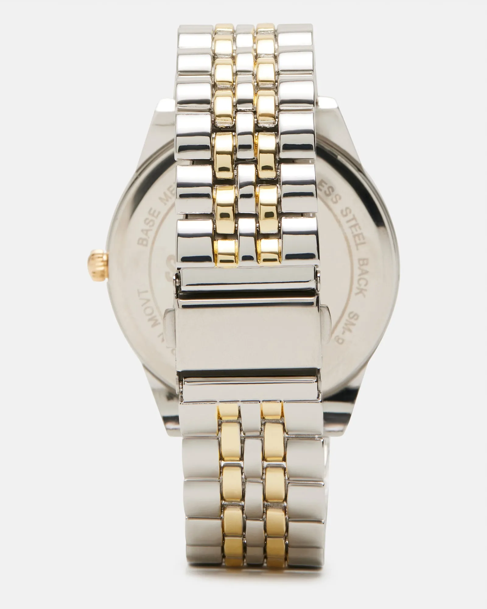 MEN'S CLASSIC WATCH SILVER MULTI sold by Steve Madden product image thumbnail 3