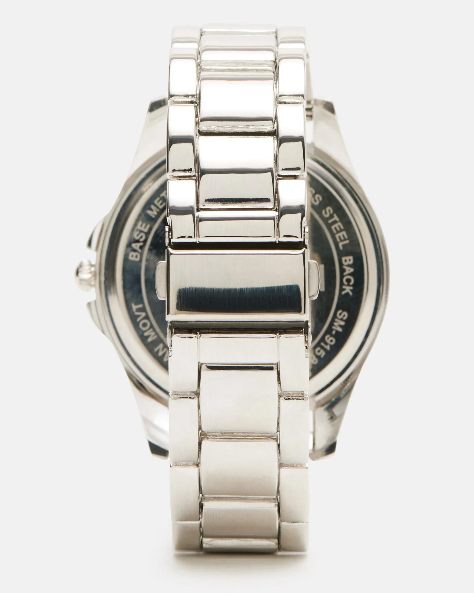 MEN'S CLASSIC WATCH SILVER sold by Steve Madden product image thumbnail 3