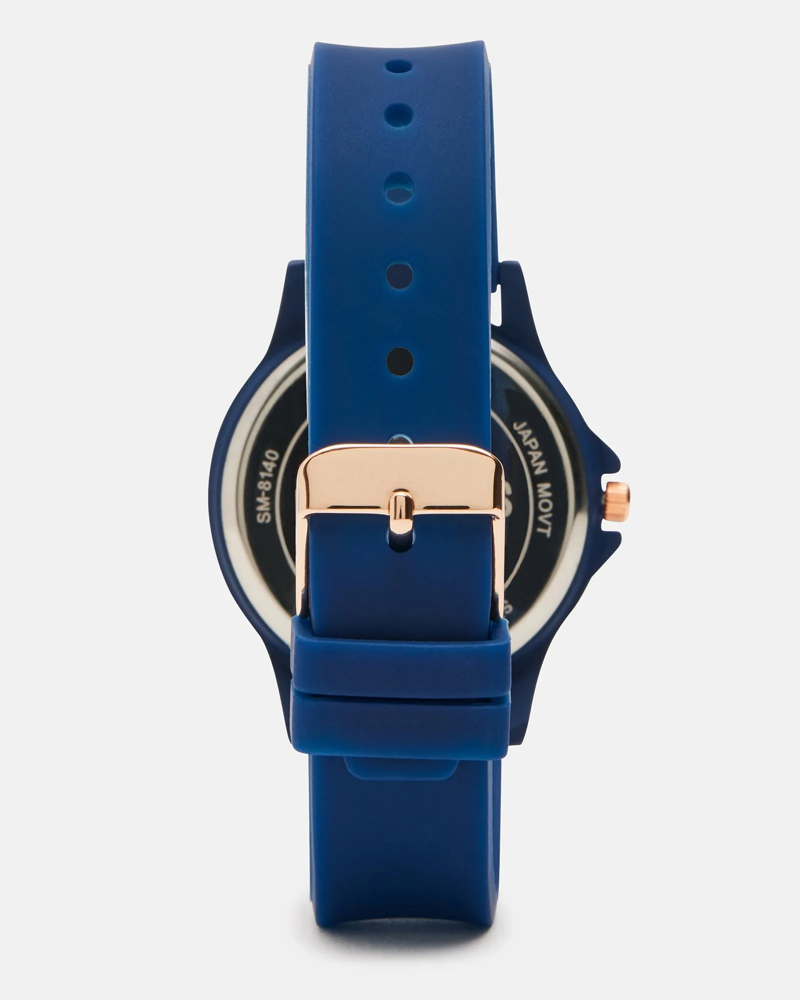 SILICONE WATCH NAVY sold by Steve Madden product image thumbnail 3