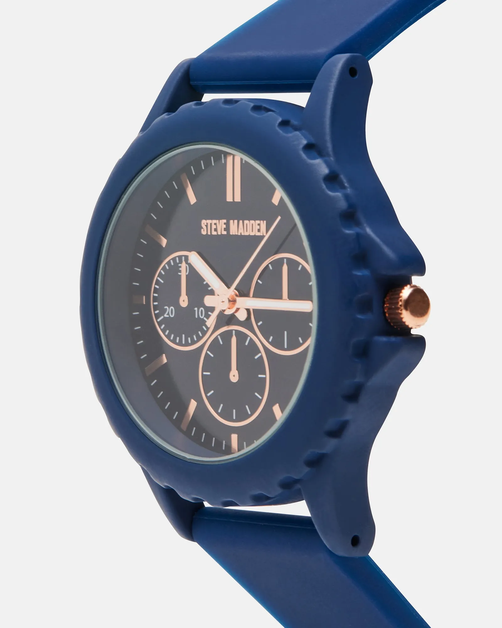 SILICONE WATCH NAVY sold by Steve Madden product image thumbnail 2