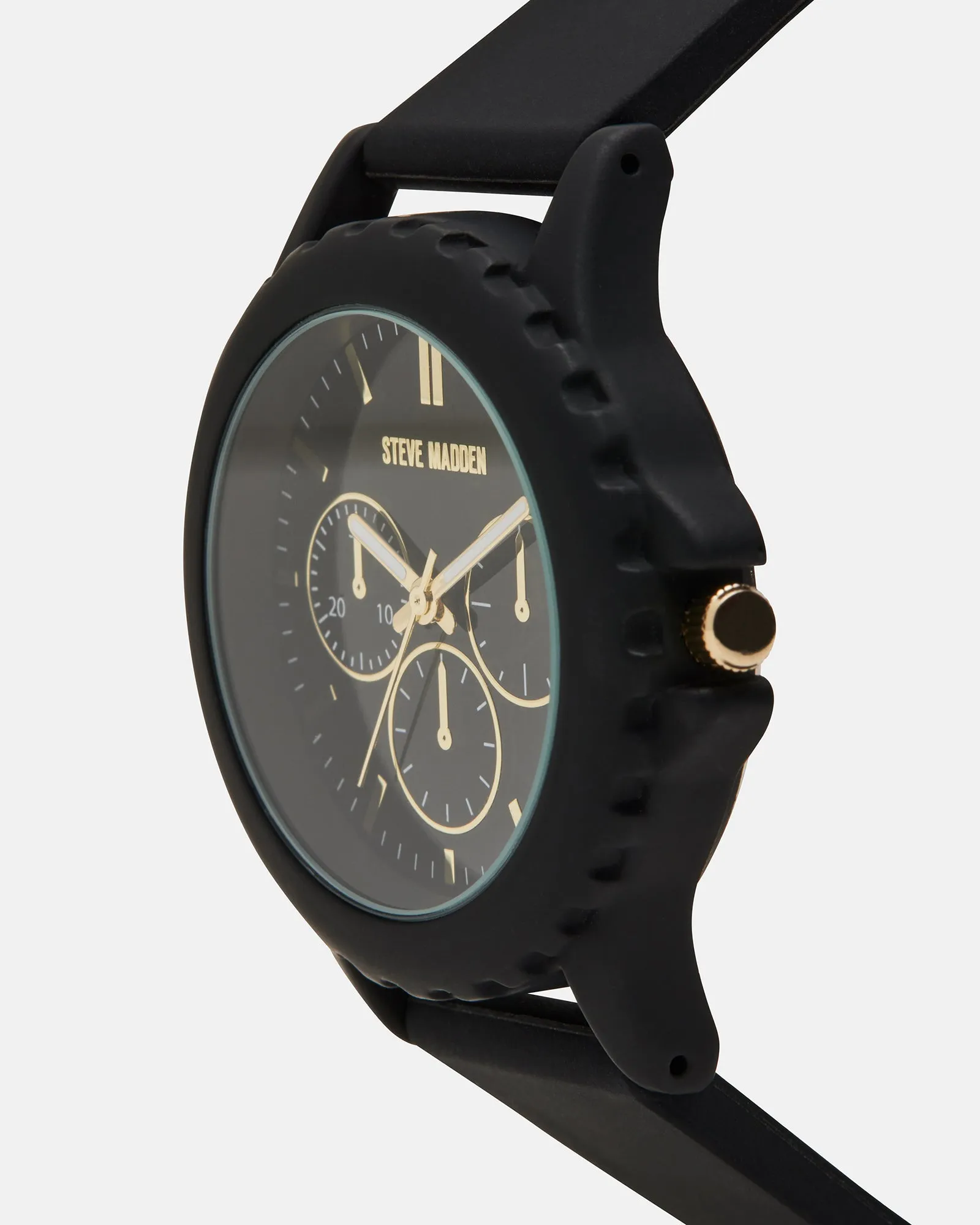 SILICONE WATCH BLACK sold by Steve Madden product image thumbnail 2