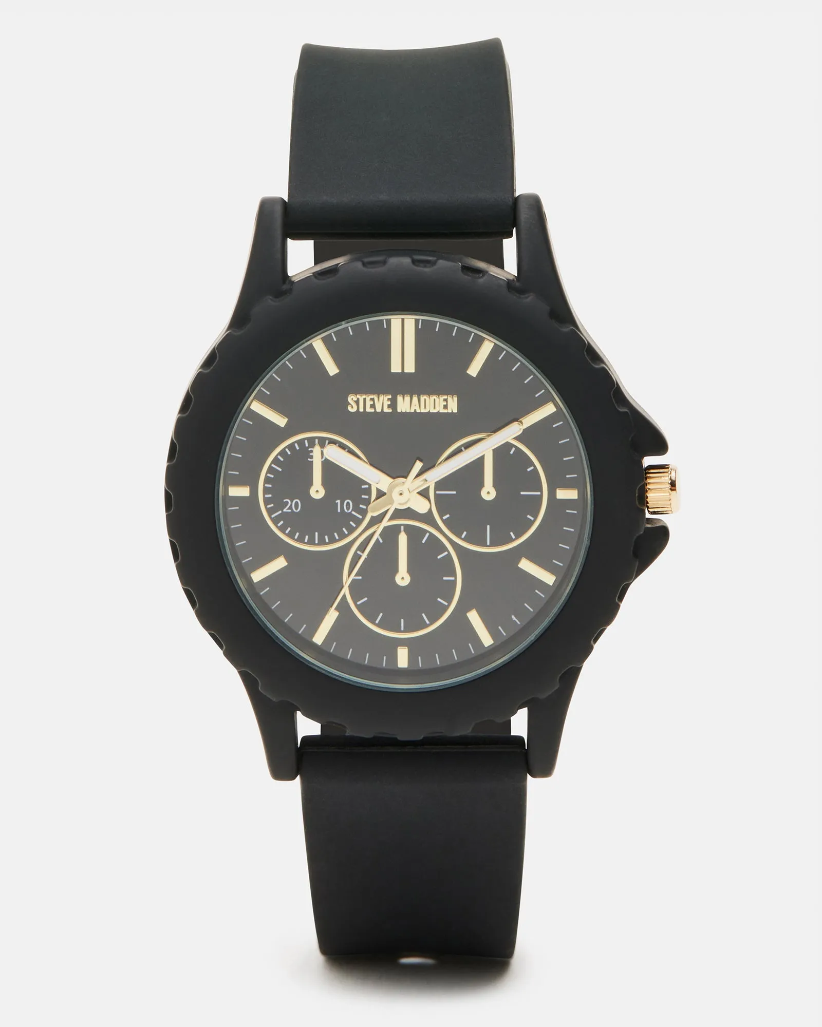 SILICONE WATCH BLACK sold by Steve Madden