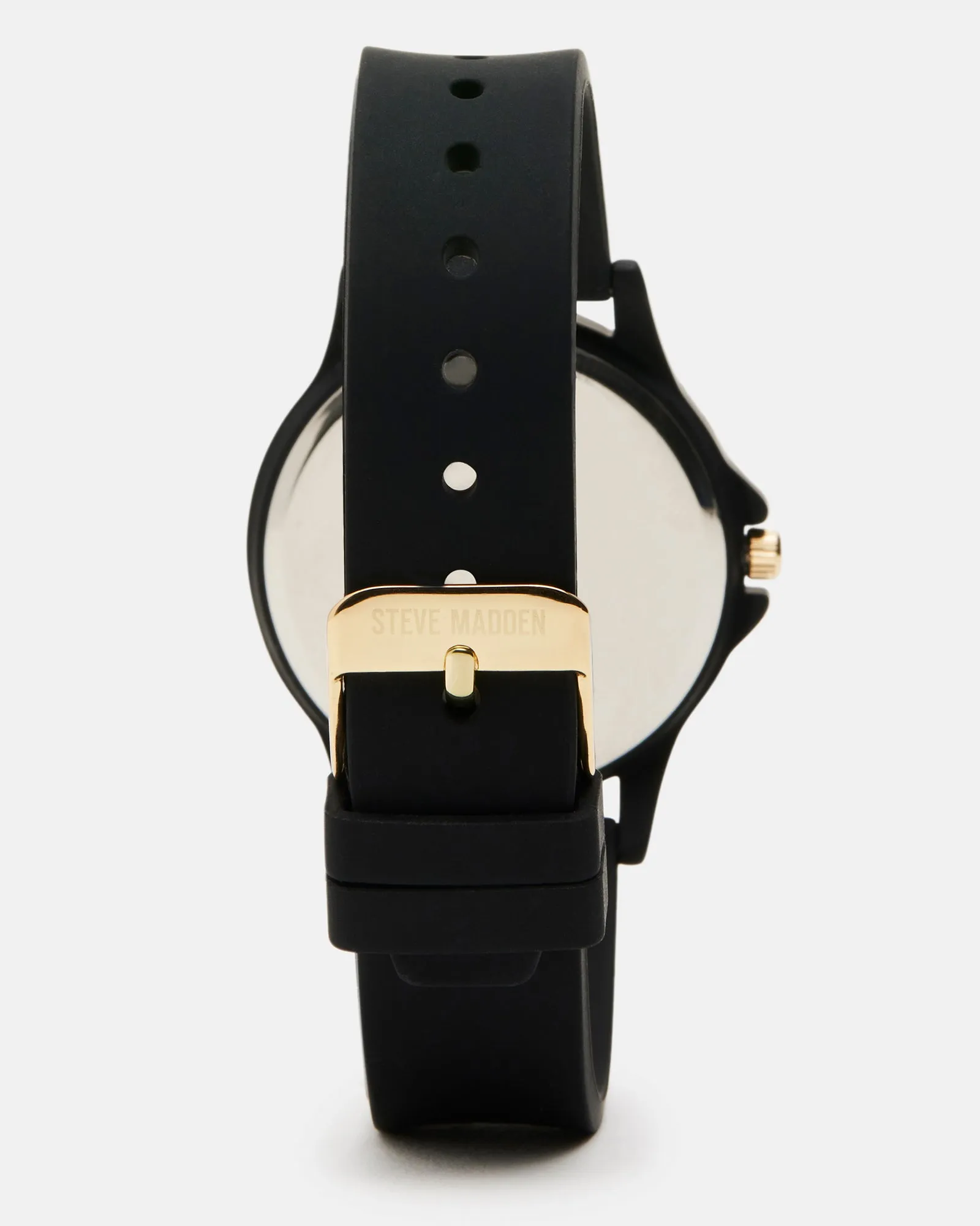 SILICONE WATCH BLACK sold by Steve Madden product image thumbnail 3