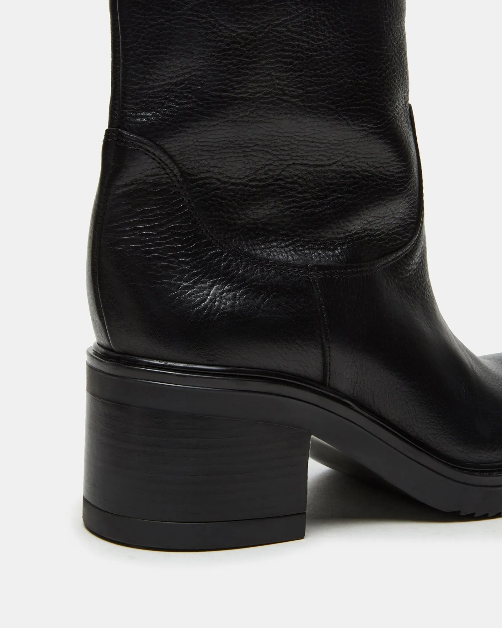 HOPPER BLACK LEATHER sold by Steve Madden product image thumbnail 3